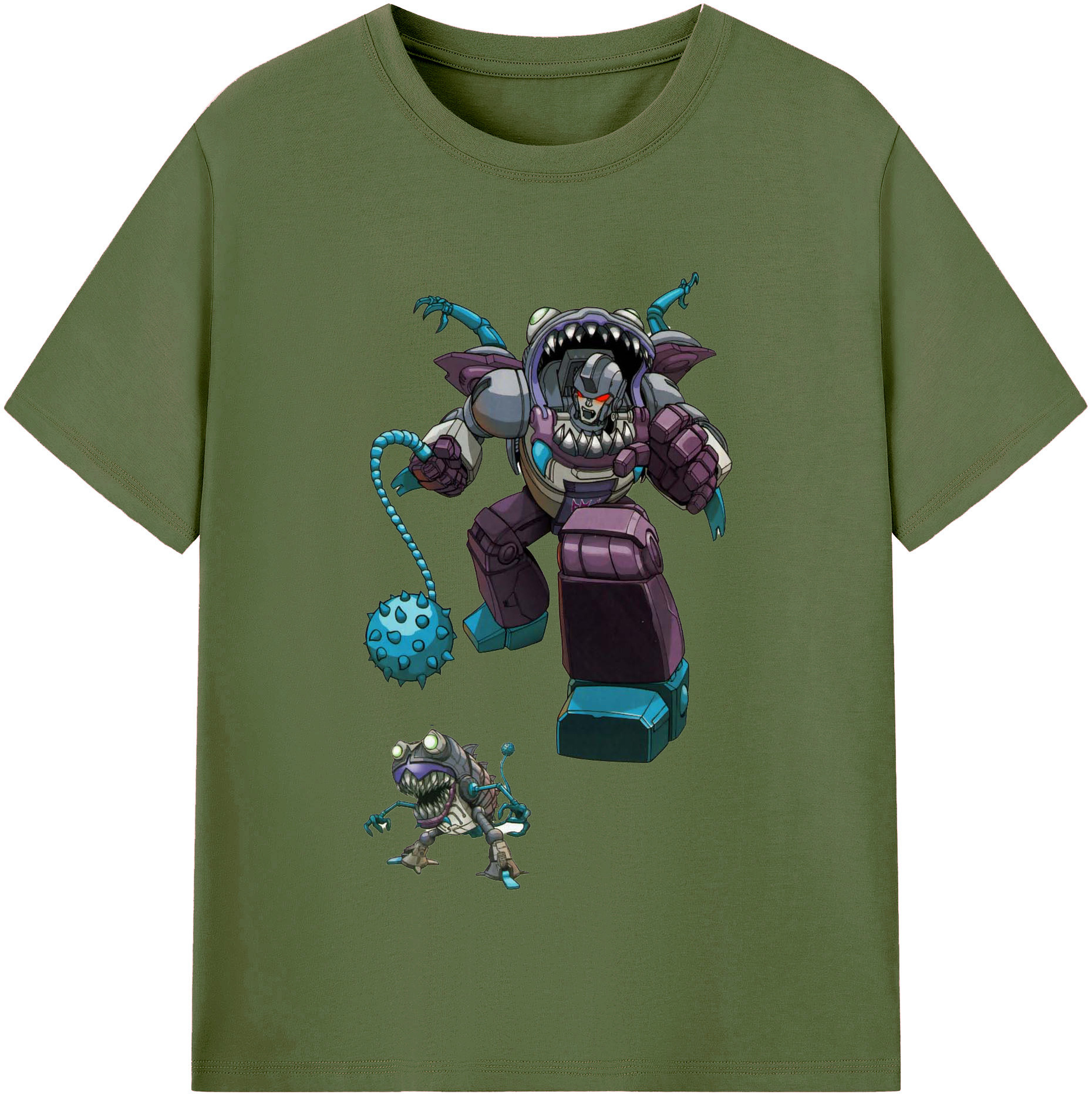 （画像用）  綿100％半袖Tシャツ（フロントプリント）